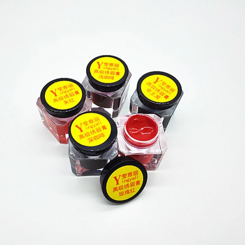 1Pcs Tattoo Practice Pigment Ink Permanent Makeup Ink Microblading Supplies For Beginners Practice Brows Lips Eyeline Tattoo