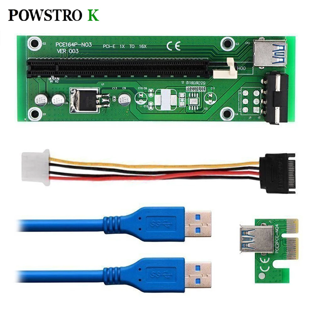Pci-express 1x karte in 16x slot