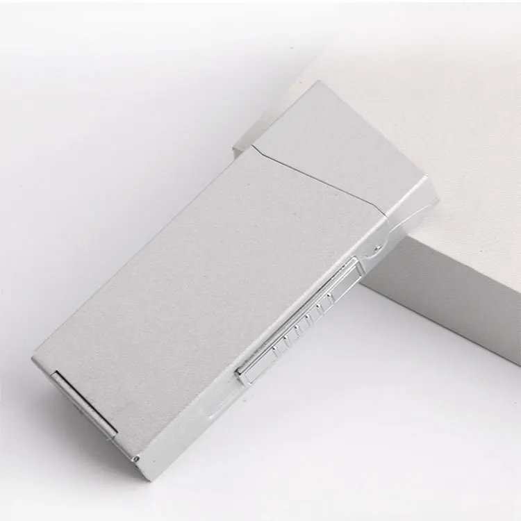 Тонкий женский портсигар с USB нагревательным проводом зажигалка металлическая