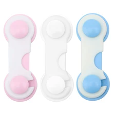 4Pcs Baby Kids Safety Drawer Cabinet Door Refrigerator Security Lock Protection