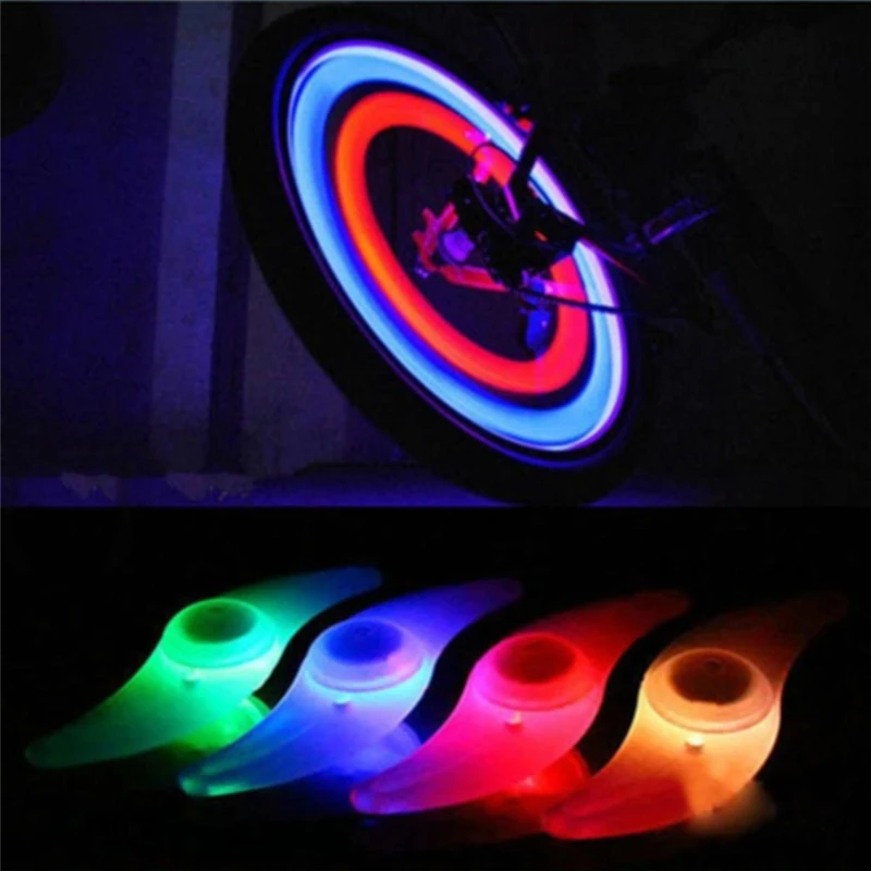 Совершенно велосипед велосипедный спиц провода шины колеса супер светодиодный яркий светильник luces luz bicicleta ходовые огни