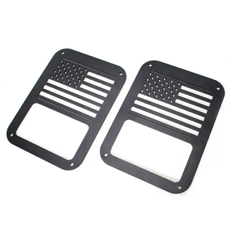 

2 x Durable Tail lamp Taillight Cover Guards Protector for Jeep Wrangler 2 4 door