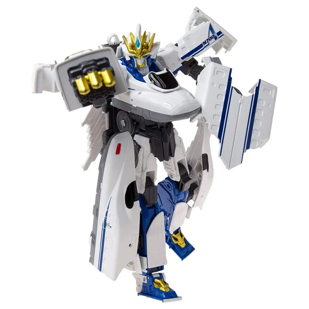 Takara Tomy Plarail Shinkansen Shinkarion N700A Nozomi робот трансформер DXS05 игрушка поезд подарок