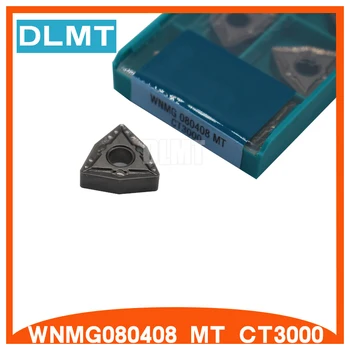 

10PCS WNMG080408 MT CT3000 External Turning Tools Cermet Grade Carbide insert Lathe cutter turning tools cast iron