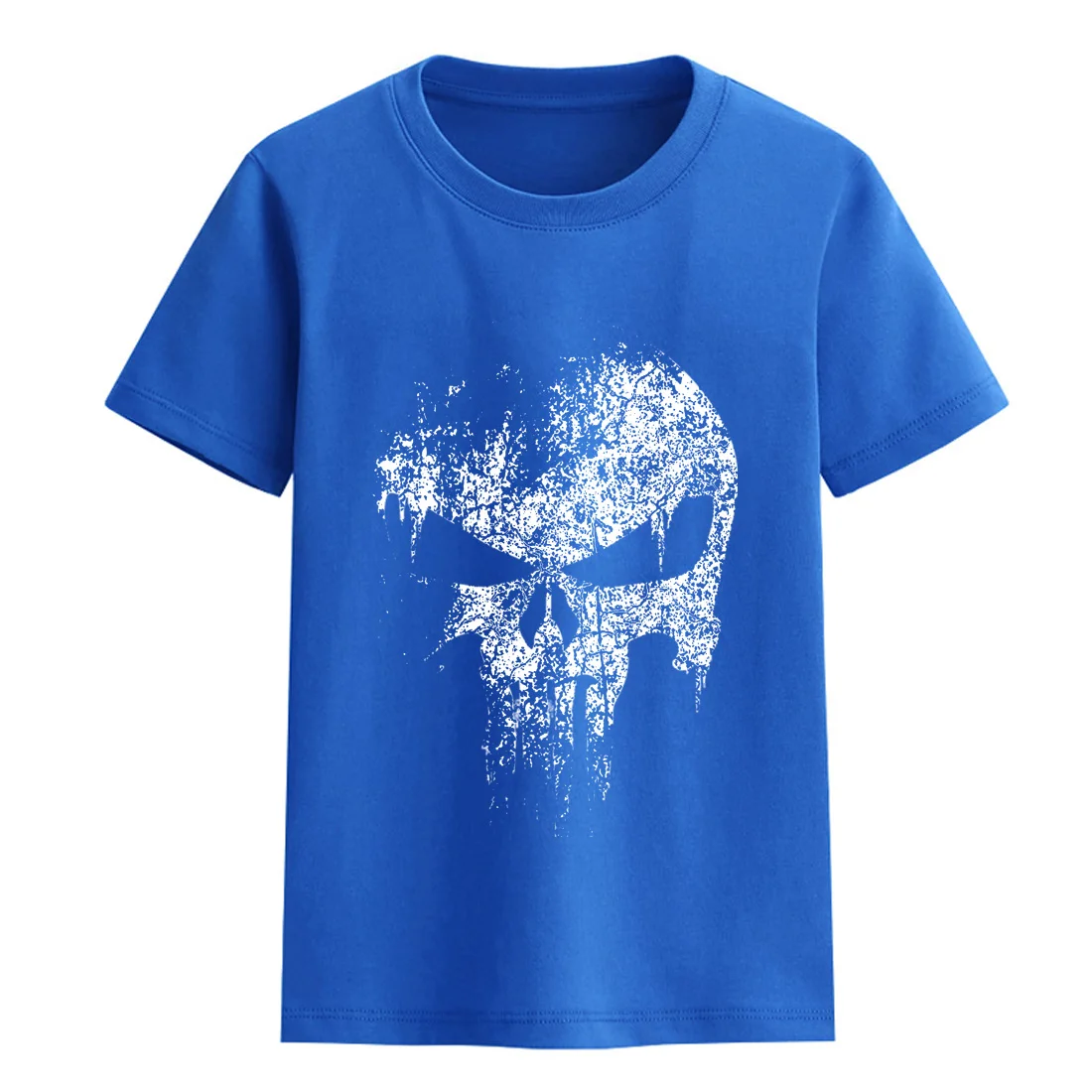 

Children's clothing summer 2018 short sleeve T-shirts for boys o-neck SKULL pattern streetwear hip hop T-shirt for girl tops tee