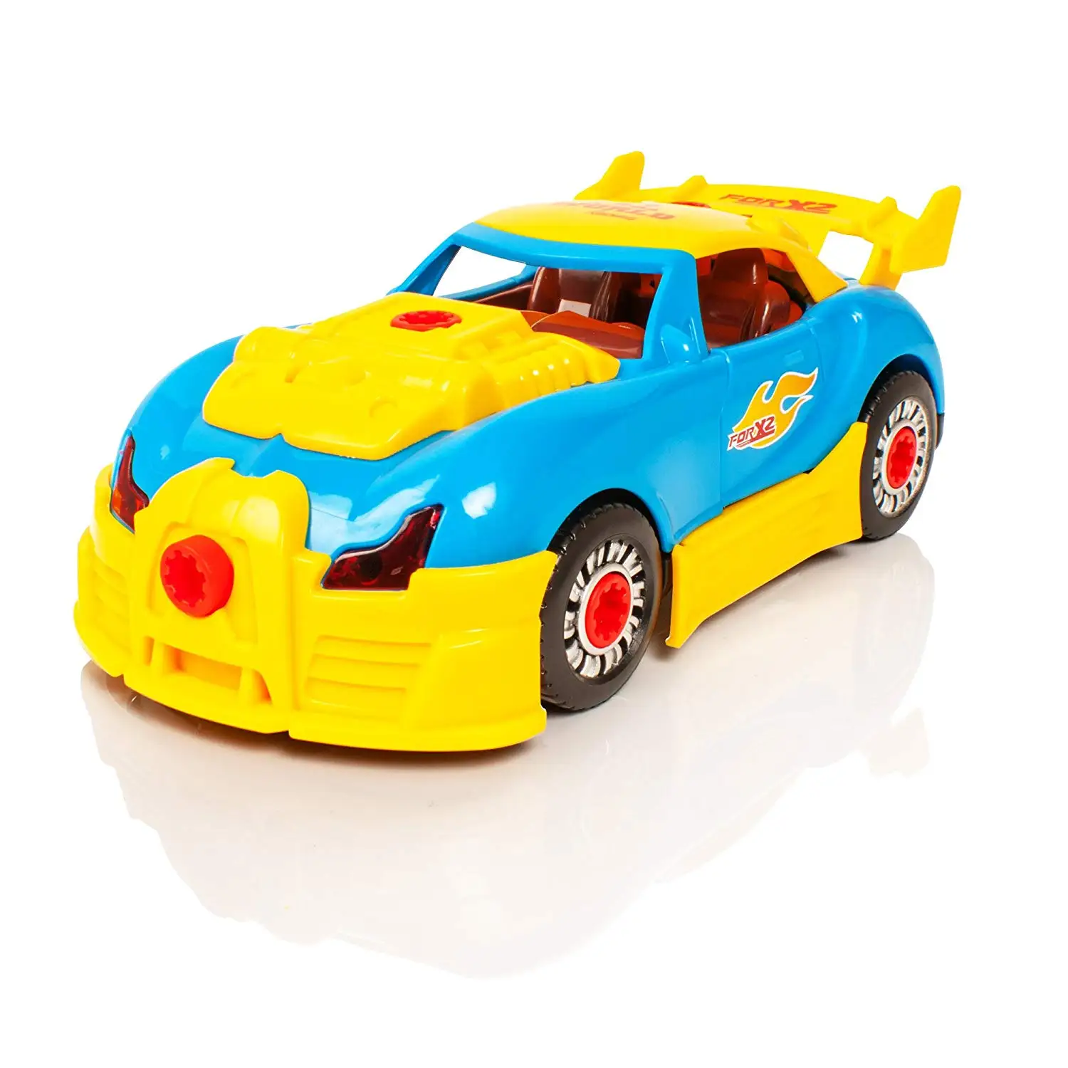 Мальчики игрушки строительные инструменты для моделирования гоночный автомобиль комплект со звуковым светом винт строительный