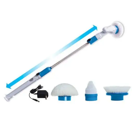 

House Long-handled Electric Window Cleaner Mop Polishing Waxing Automatic Rechargeable Bath Kitchen Wall Floor Cleaning Machine
