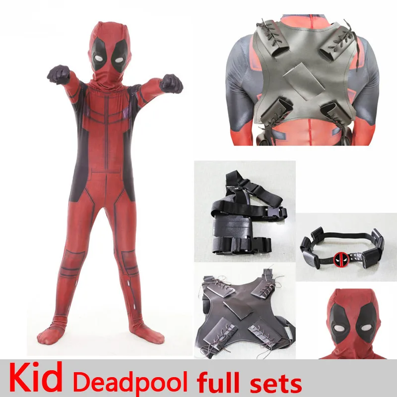 5pcs-Kid-Adult-Deadpool-Costume-with-Mask-Superhero-cosplay-Suit-Boy-Man-One-Piece-Full-Bodysuit_