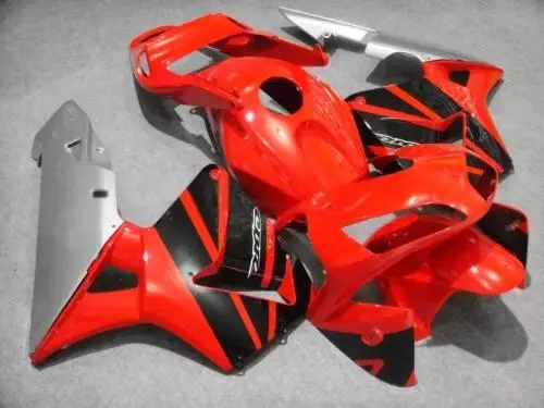 

Motorcycle Fairing kit for HONDA CBR600RR F5 03 04 CBR 600RR 2003 2004 cbr 600 ABS Red silver black Fairings set+7gifts HR34