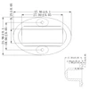 5*120 degree 38mm PMMA Window Linear Lamp Lens ► Photo 2/6