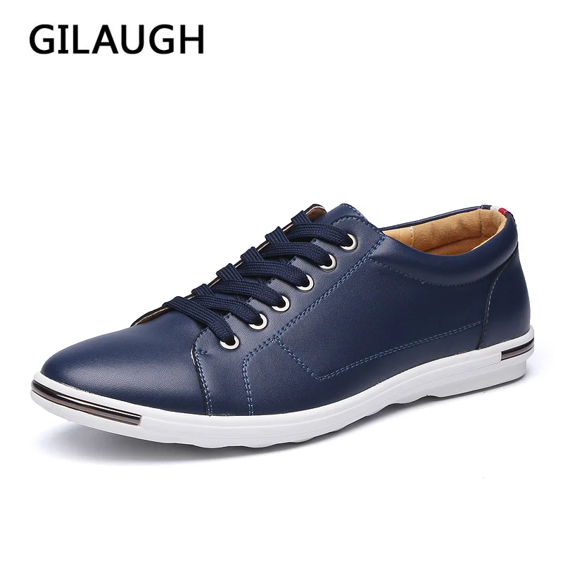 En Ligne GILAUGH Marque New Classic Style Hommes Casual Chaussures, Mode Simple Designer Hommes Chaussures, Plus La Taille Lumière Confortable Appartements