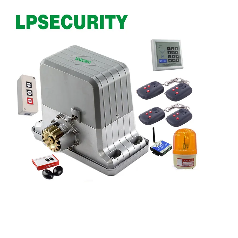 

1800KGS Automatic Sliding Gate Operator of AC Motor as Door Closer gate motor engine(sensor,button,lamp,keypad,gsm optional)