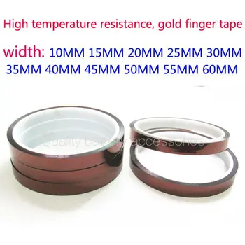 

Polyimide Tape High Temperature Resistant Tape Goldfinger Tape Industrial Tape. It's Light Brown