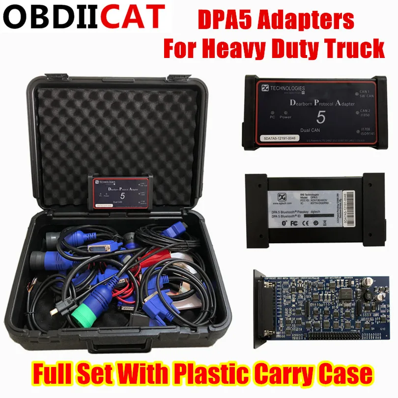 

Dearborn Protocol Adapter5 Heavy Duty Truck Scanner DPA5 Without Bluetooth diagnostic tool DPA 5 better than NEXIQ DHL