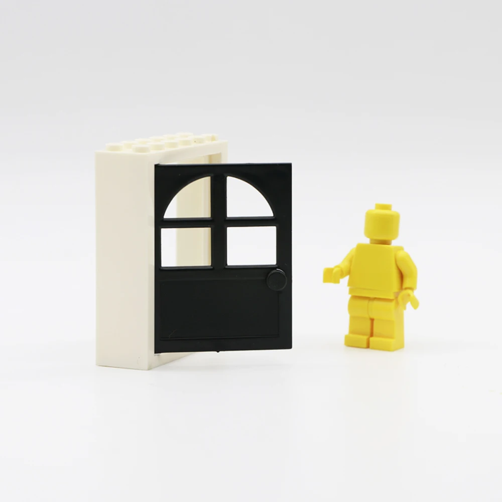 house windows bricks