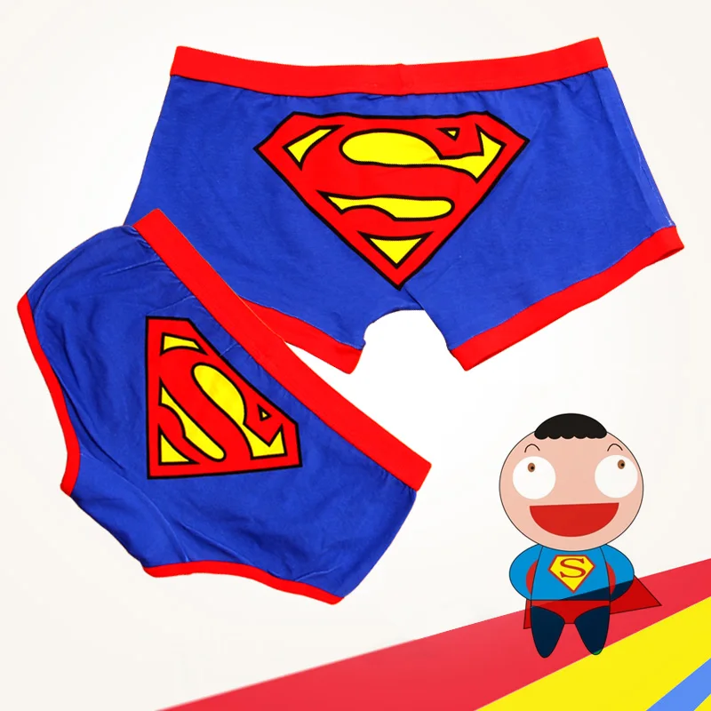 

High Quality Cotton Cartoon Underwear Men Boxer Shorts Underpants mens cartoon underwear couple panties cueca calzoncillos L XL