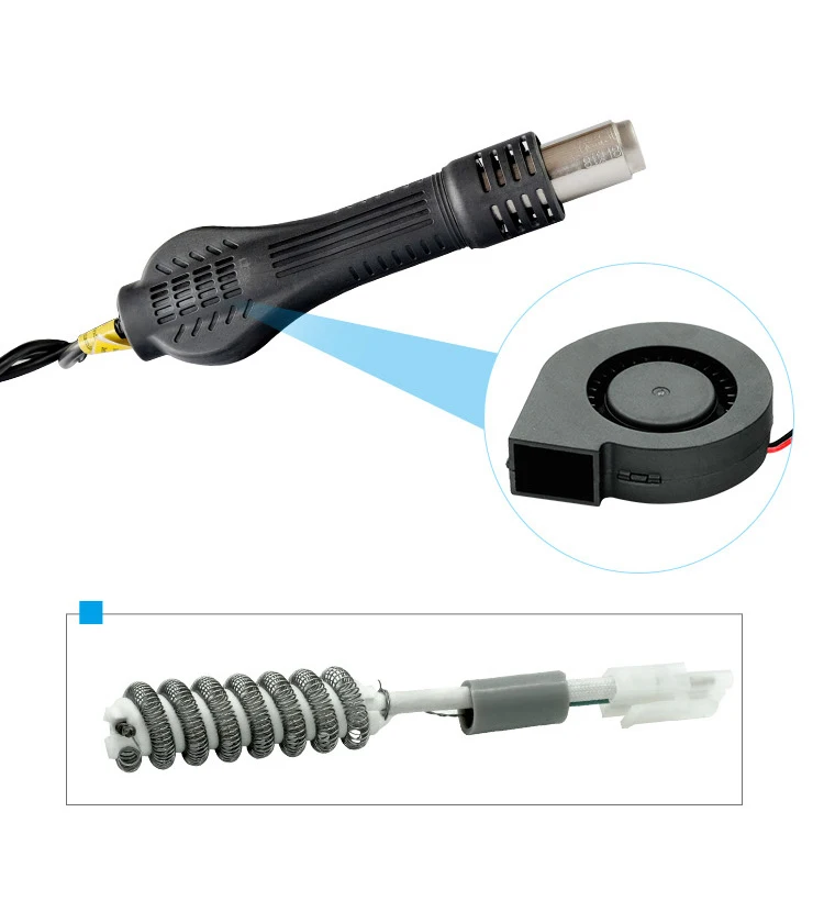 YAOGONG New 862BD+ 2 In 1 Hot Air SMD digital variable Soldering Rework Station kit for phone computer pcb repair YAOGONG New 862BD+ 2 In 1 Hot Air SMD digital variable Soldering Rework Station kit for phone computer pcb repair