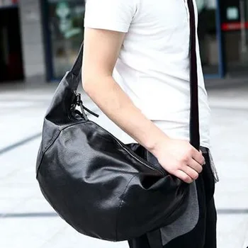 

High Quality PU Leather Versatile Casual Shoulder Men Shoulder Bag Messenger Bags for Men Leather Handbags Travel Crossbody Bag