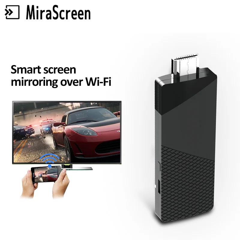 MiraScreen A3 беспроводной WiFi Дисплей донгл приемник 1080P HD TV Stick Miracast Airplay
