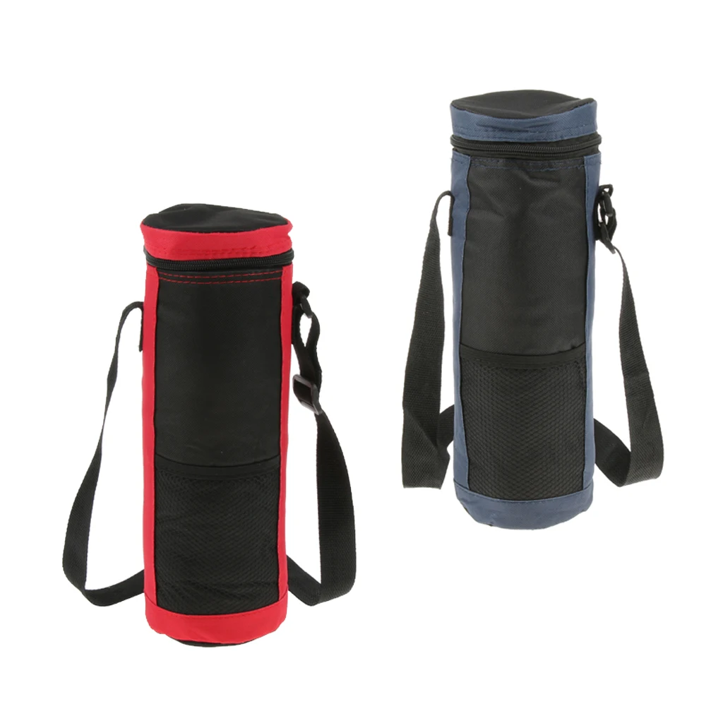 2Pcs High Quality Oxford Cloth Cylinder Cooler Bag Insulated Water Drinks Bottles/Cans Carrying Bag For Camping Picnic Bag