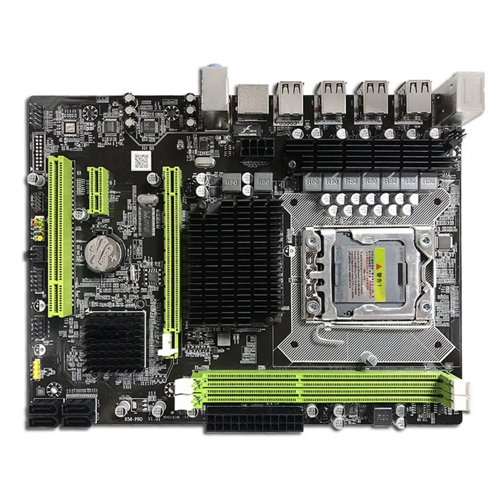 Blog  X58 Pro motherboard for X5675 X5680 X5690 USB3.0 RAM DDR3 2 channels max 2*16G memory