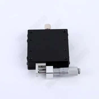 

Micrometer Sliding Table X Axis 60*60mm Manual Displacement Trimming Platform Linear Stage Mini High Precision Mini LGX60-L