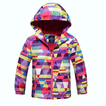 

Autumn Winter Girl Warm Polar Fleece Jackets Kid Girls Coats Sport Casual Children Jackets Double-deck Waterproof Jackets