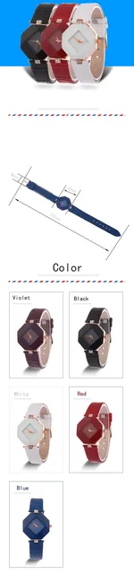 Women Watches Gem Cut Geometry Crystal Leather Quartz Wristwatch Fashion Dress Watch Ladies Gifts Clock Relogio Feminino 5 color cheap shshd Buckle CN(Origin) Alloy No waterproof Fashion Casual 18mm Irregular Shape 8 8mm None Hardlex wristwatches 13inch Women Watches Gem Cut Geometry Crystal Leather Quartz Wristwatch Fashion Dress Watch Ladies Gifts Clock Relogio Feminino 5 color cheap shshd Buckle CN(Origin) Alloy No waterproof Fashion Casual 18mm Irregular Shape 8 8mm None Hardlex wristwatches 13inch