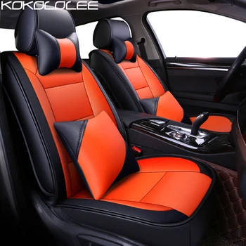 

KOKOLOLEE pu leather car seat cover for Suzuki All Models Jimny Grand Vitara Kizashi Swift SX4 Wagon Palette Stingray car style
