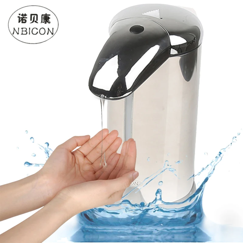 NBICON Automatic Hand Washing Machine Automatic Sensor Soap SilverWall