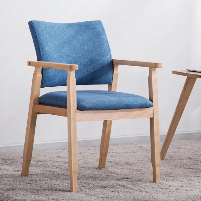 Cheap 15%Solid wood dining chair Nordic modern minimalist leisure armrest chair study desk and chair office to discuss chair Cheap 15%Solid wood dining chair Nordic modern minimalist leisure armrest chair study desk and chair office to discuss chair