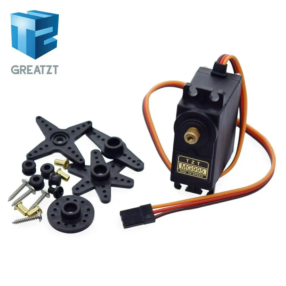 

GREATZT 1pcs/lot MG995 55g servos Digital Metal Gear rc car robot Servo