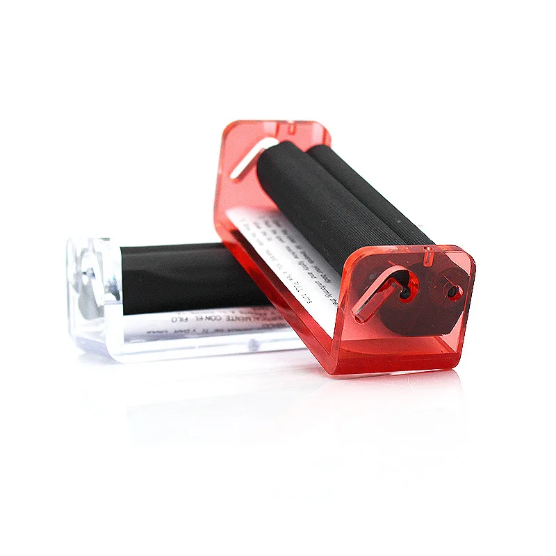 

New Portable Acrylic Manual Cigarette Rolling Machine70mm Tobacco Injector Manual Maker Roller Smoking Rolling Papers