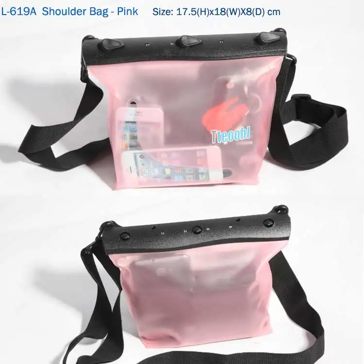 Tteoobl многофункциональная сумка Водонепроницаемый IPX8 20 м подводный мешок для мелочей сумка на плечо/поясная сумка Сухой ПВХ чехол для спорта на открытом воздухе Дайвинг - Цвет: 619A