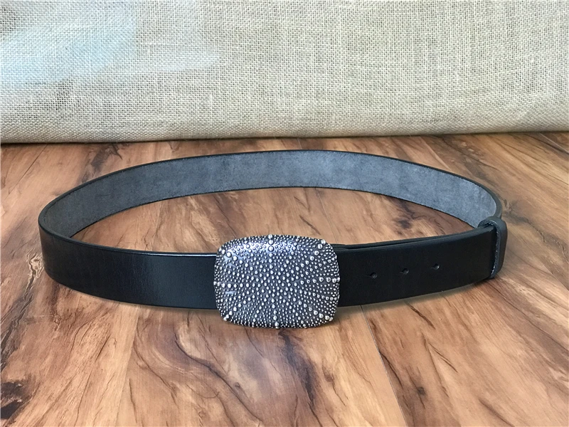 Dots Super Thick Vintage Belt Buckle (2)