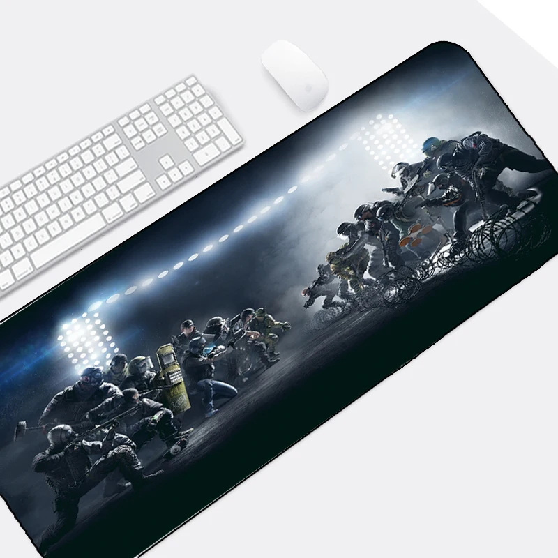 

Mairuige Fps Game Gaming Player Large Mousepad Tom Clancy's Rainbow Six Siege Mice Mat To Improve Mouse Speed for Pc Desk Games