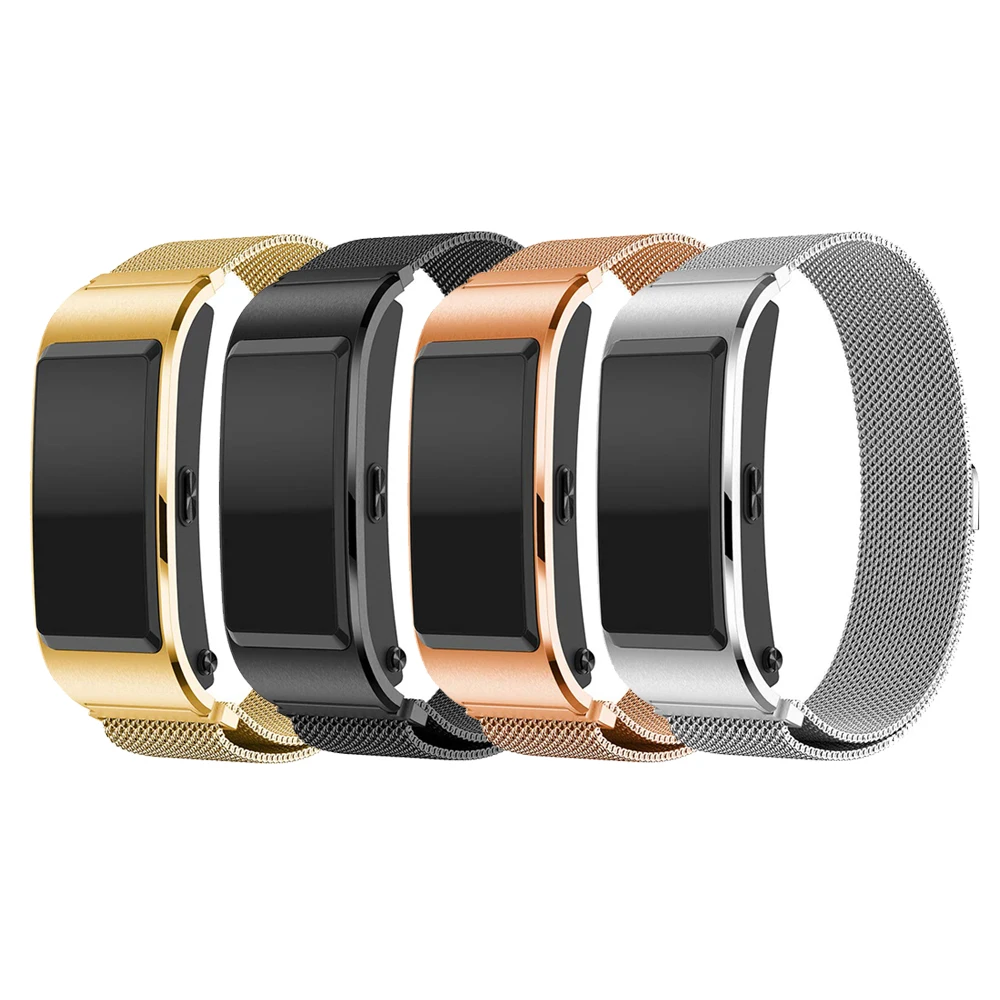 Tschick 18 мм ремешок для часов Миланская петля магнитный замок наручных Huawei Talkband B5 с