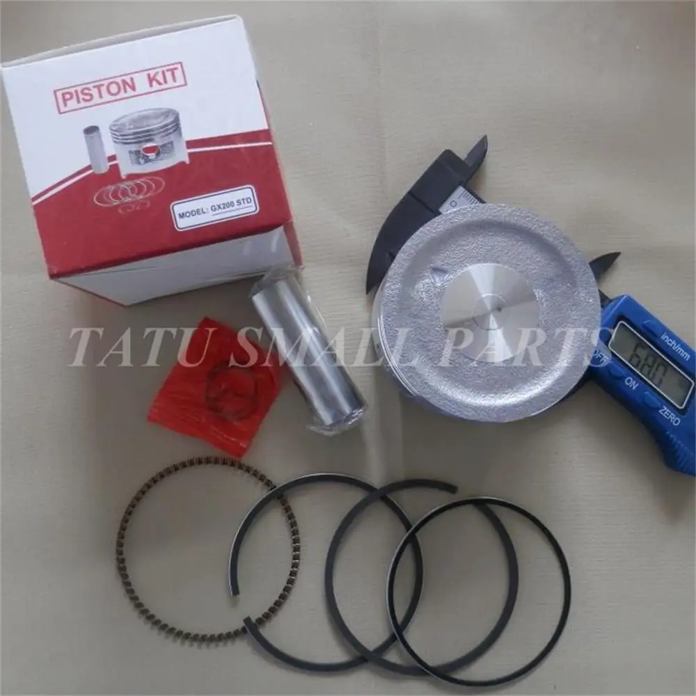 PISTON KIT 68MM HONDA GX200 1