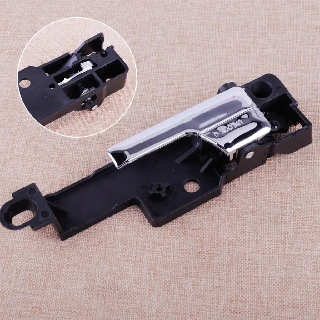

CITALL Front Left Driver Side Inside Chrome Plated Door Handle Fit for Ford Fusion Lincoln MKZ Mercury Milan 6E5Z-5422601