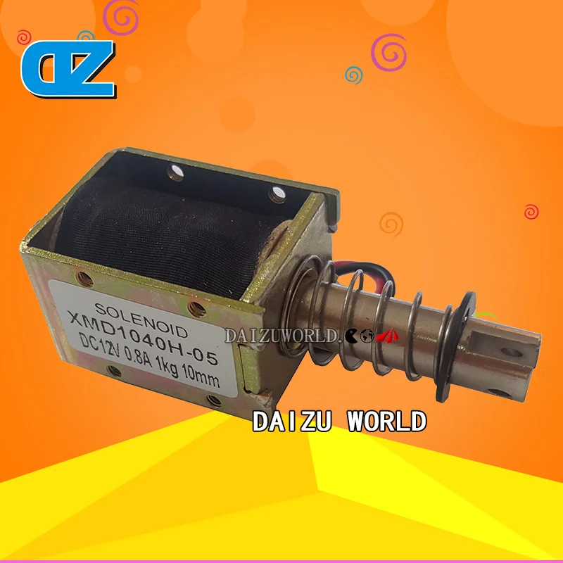 

Solenoid Spare Parts for Magic Ticket Redemption Game Machine /Solenoid XMD 1040H-05 DC12V 0.8A 1KG 10MM , Arcade Games