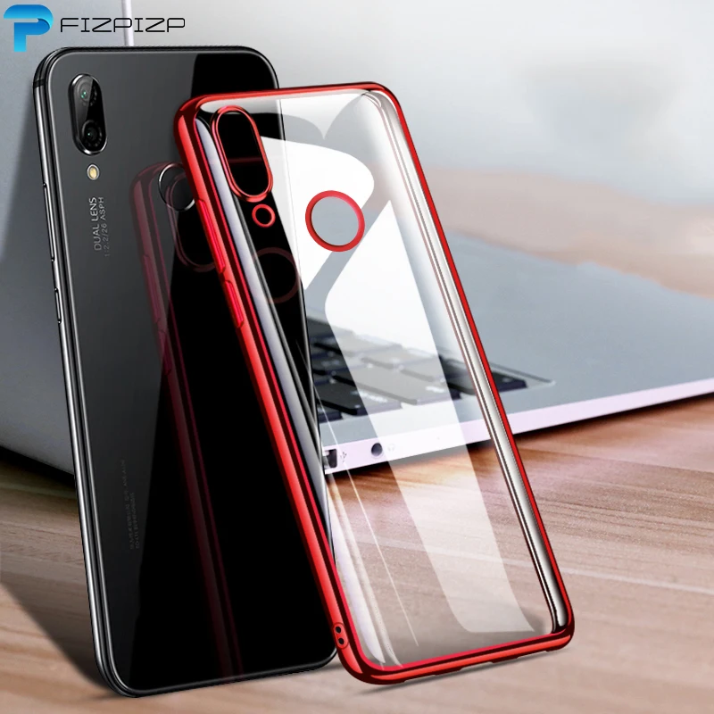 

For Xiaomi Redmi 7 RedMi Note 7 Pro Case Plating TPU Cover For Xiaomi Redmi Note 7 Pro Soft Transparent Silicone Phone Cases