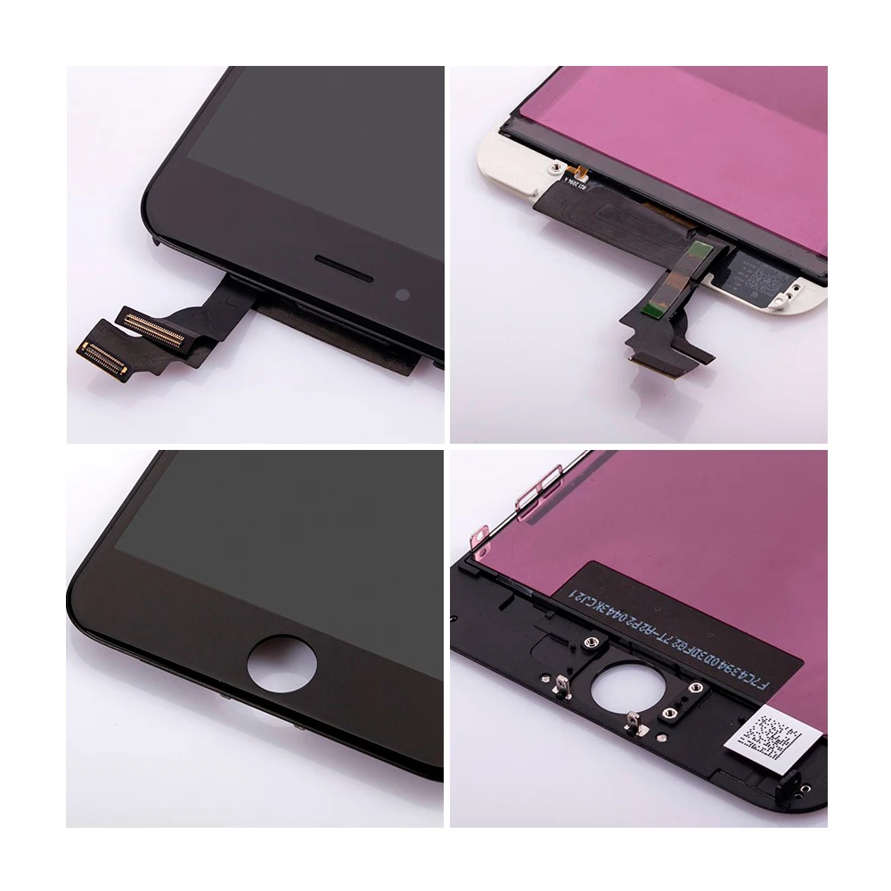 Для iPhone 6 Plus ЖК дисплей экран Замена дигитайзер сенсорный стекло рамки сборки для