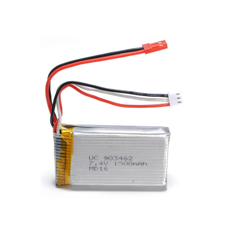 WLtoys V913 литиевая батарея 7 4 В 1500 мАч 25C Lipo запасные части для 2 4G 4CH с гироскопом RC