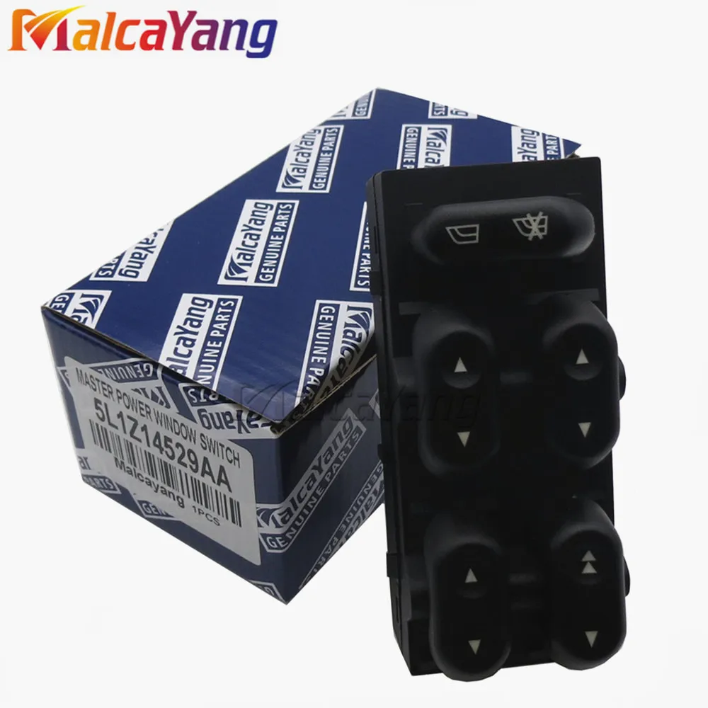 

Front LH Driver Side Power Window Master Switch For Ford F150 Crown Victoria Lobo Lincoln Mercury 5L1Z14529AA,5L1Z-14529-AA