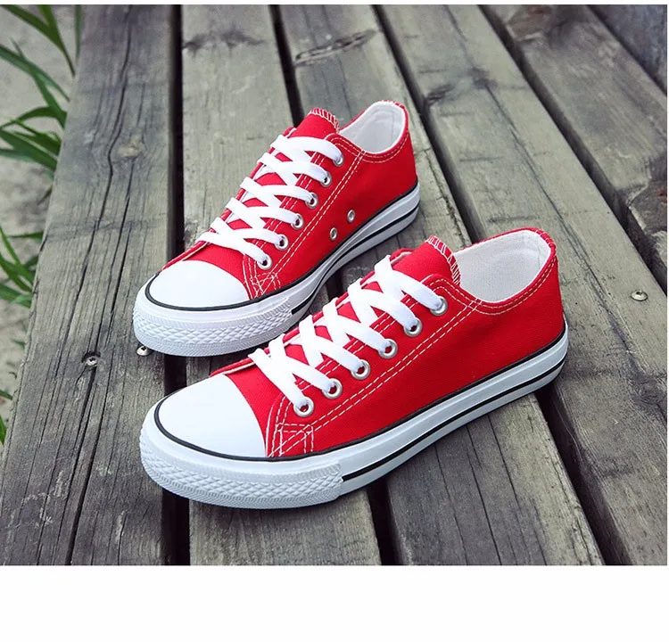 Hellozebra Men Casual Canvas Shoes Classical Lace Up Solid Flats Breathable Board Soft Leather Students Shoes 2016 Autumn New (13)