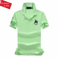 Polos à Manches Courtes pour Homme, 100% Coton, Décontracté, à Revers, à la Mode, Slim, de Haute Qualité, Nouvelle Collection Été 4