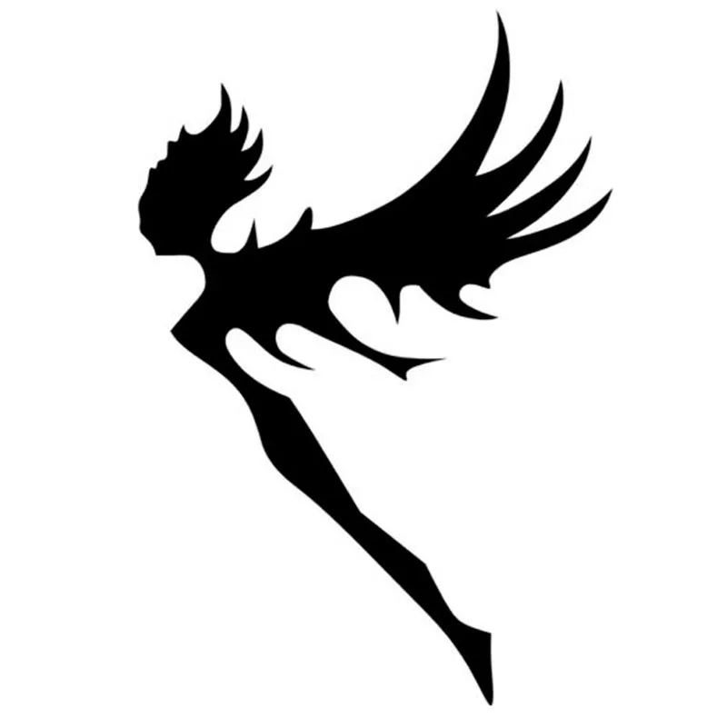 

9.5*14CM FAIRY Faerie Car Sticker Decal Car Accessories Personality Animal Motorcycle Stickers C2-0379