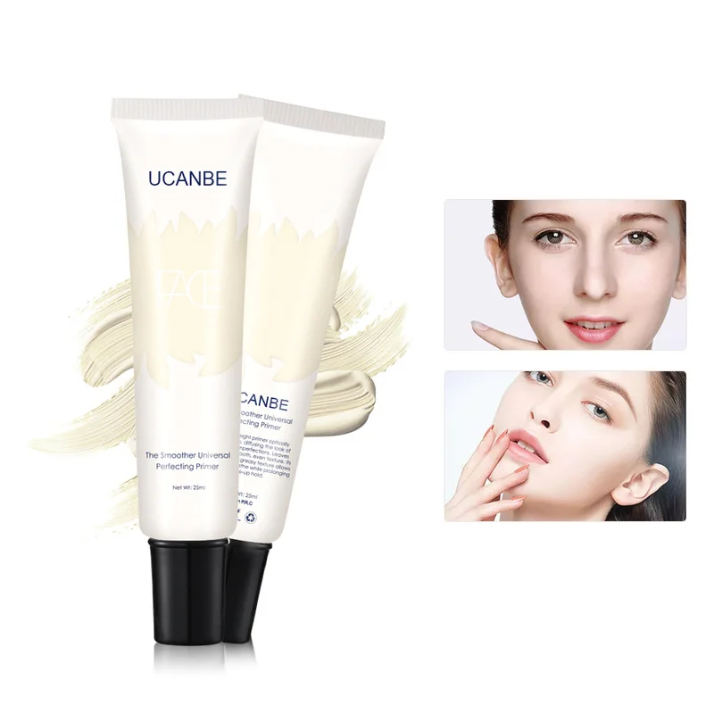 

UCANBE Makeup Face Primer Cream Smooth Foundation Base Cover Pores Oil Control Primer Moist Anti-oxidation Cosmetics Gel TSLM2