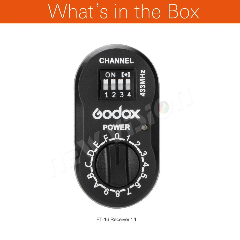 Godox FTR 16 Remote Wireless Power Control Ft приемник для Witstro Ad360 Ad180 Flash Speedlite DE300 DE400 SK300 SK400|receiver