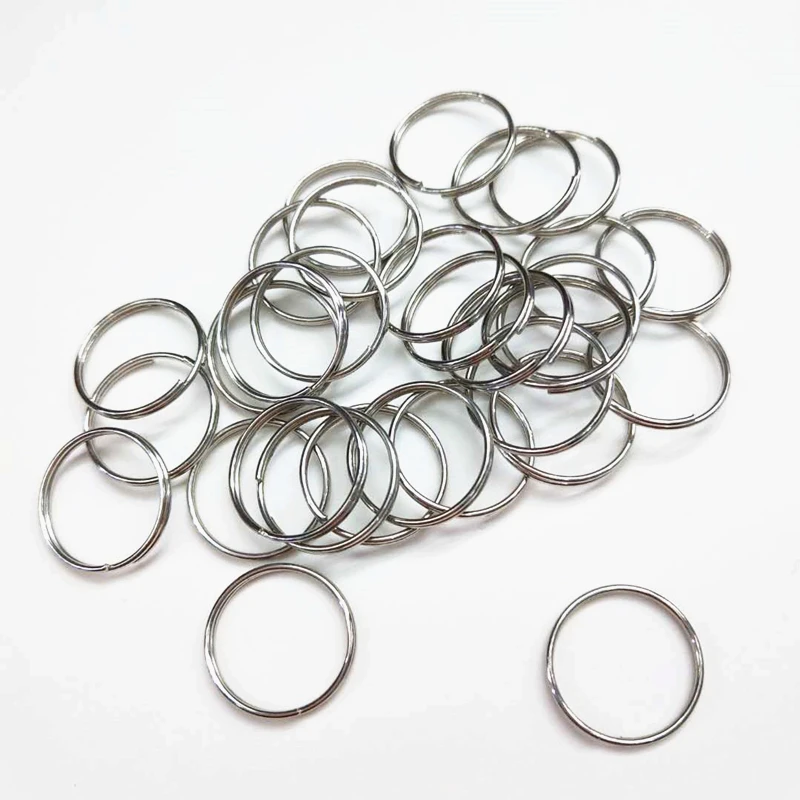 100 шт Металлические кольца 14 мм диаметр для соединения блестки занавеска с пайетками аксессуары